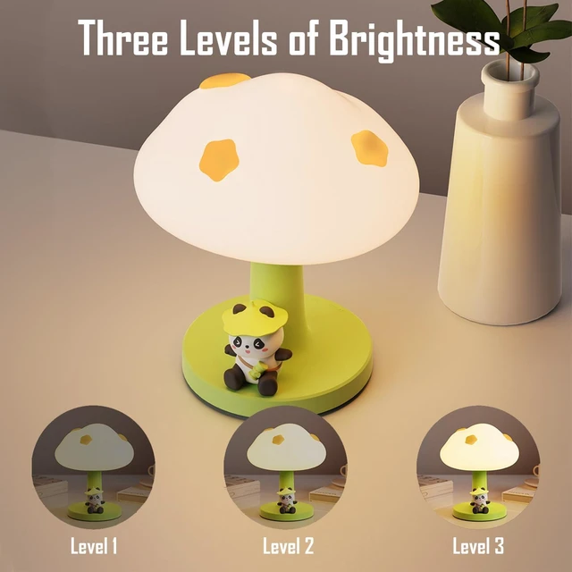 Alt view image 4 of 7 - Cloud and Panda Rechargeable Night Light