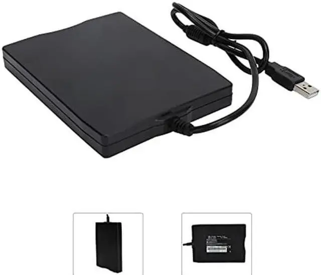 Alt view image 3 of 5 - Hilitand USB 3.5 inch External Floppy Disk Drive,Portable Full Speed/12 Mbps Transmission,720KB/1.44MB FDD Universal Disk Drive for PC Laptops Desktop,for Windows for OS X