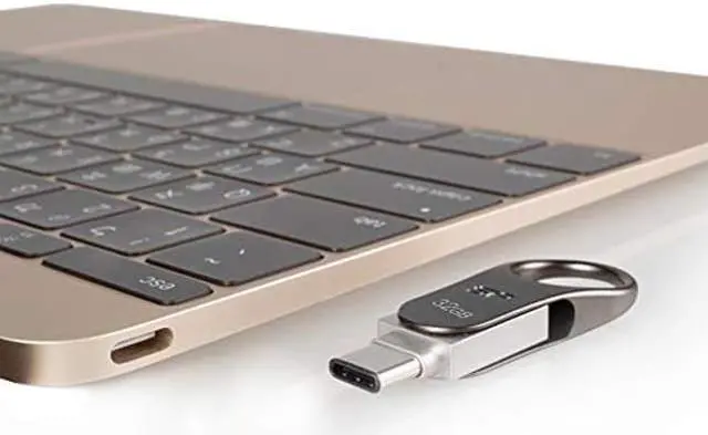 Alt view image 3 of 5 - Silicon Power 32GB USB-C Type C USB 3.0/3.1 Gen 1 Dual Flash Drive, Mobile C80
