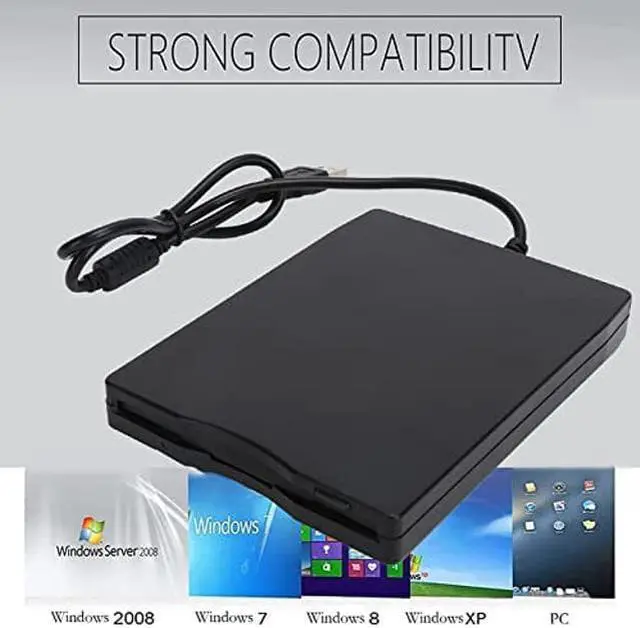 Alt view image 3 of 5 - Zopsc-1 Portable Universal USB External 3.5in Floppy Disk Drive External 1.44MB FDD for PC Computer Laptops Desktops for Windows XP for Windows 7 for Windows 10