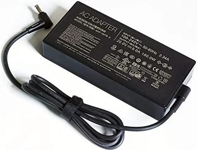 Alt view image 2 of 5 - 180W 20V 9A 6.0x3.7mm ADP-180TB H AC Adapter for Asus ROG Zephyrus GA502DU GA502D GA502 GA502IU GA401 GA401I GA401II GA401IV Laptop Power Supply Charger