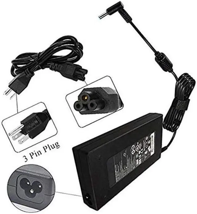 Alt view image 3 of 4 - 150W Laptop Charger for HP Zbook 15 g3 Charger HP ZBook 15 15u 15v G3 G4 G5 G6 HP Zbook Studio 15 G3 G4 G5,HP ADP-150XB B 775626-003 776620-001 917677-001 917677-003 HP 150W AC Adapter Power Supply