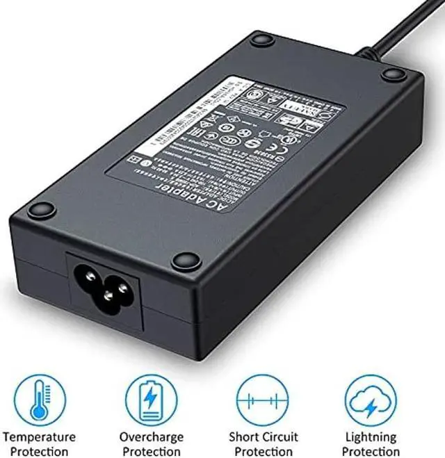 Alt view image 4 of 5 - 180W Predator Helios 300 Charger Fit for Acer Predator Helios 300 PH315-52 PH315-53 Triton 500 Aspire 7 A717-71G Acer Nitro 5 Series Gaming Laptop ADP-180MB K Power Supply Cord