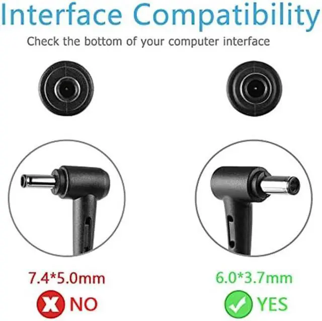 Alt view image 2 of 3 - 180W AC Charger Compatible with Asus A20-180P1A TUF FX566IV FX506IH FX506II FX506IU FX506IV FA706 FA706IU TUF706 FX766IU TUF766 ROG Zephyrus G14 GA401QE GA401QM Laptop Power Supply Cord