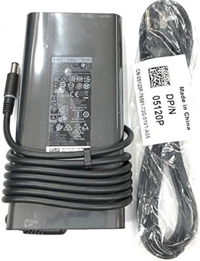 New Version Slim Dell 240 Watt Replacement AC Adapter for Dell Precision  7730 P/N: KJXPP 450-AHHE