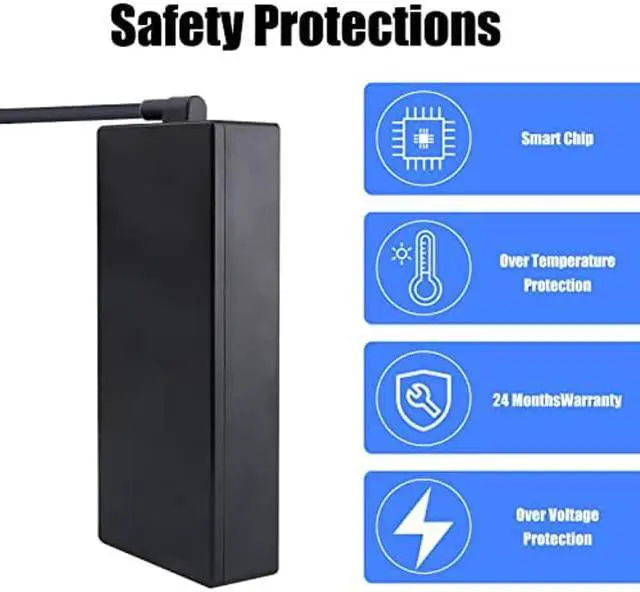 Alt view image 4 of 5 - ADP-200JB D 200W 20V 10A AC Charger Compatible with ASUS:TUF Dash F15 FX516PR FA506QR ROG Zephyrus G15 GA503QM-HQ121R GA50 6.0 x 3.7mm Laptop Power Supply Charger