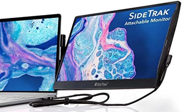 SideTrak Slide Portable Monitor for Laptop 12.5 FHD 1080P IPS Attachable  Laptop Screen | Efficient USB Power | Compatible with Mac & Chrome 13 -17