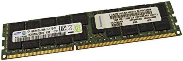 Main image of Samsung M393B2G70BH0-CK0 Samsung 16GB PC3-12800 DDR3-1600MHz ECC Registered CL11 240-Pin DIMM Dual Rank Memory Module Mfr P-N