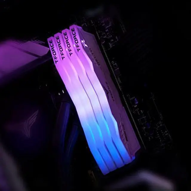 Alt view image 5 of 5 - TEAMGROUP T-Force Delta RGB DDR5 Ram 32GB (2x16GB) 6000MHz PC5-48000 CL30 Desktop Memory Module Ram for 600 700 Series Chipset XMP 3.0 Ready White - FF4D532G6000HC30DC01
