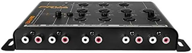 Alt view image 4 of 4 - PRV AUDIO Crossover Car Audio EX4.6 PRO 4 Way or 3 Way Electronic Crossover 9 Volts, 4 in 6 Out RCA Channels Car Sound Processor