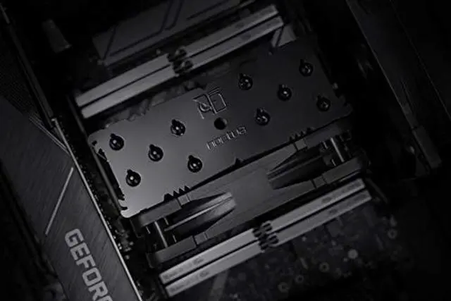 Alt view image 5 of 5 - Noctua NH-U12S chromax.Black, 120mm Single-Tower CPU Cooler (Black)