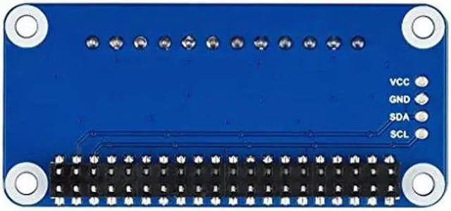 Alt view image 3 of 5 - 4-ch Current/Voltage/Power Monitor HAT for Raspberry Pi I2C/SMBus Interface Easy to Monitor Each Channel's Current, Voltage, and Power Consumption