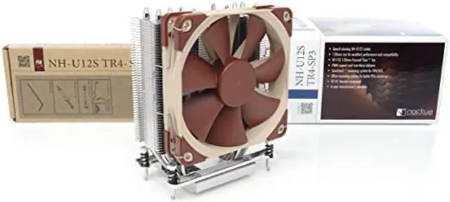 Alt view image 3 of 5 - Noctua NH-U12S TR4-SP3, Premium-Grade CPU Cooler for AMD sTRX4/TR4/SP3 (120mm, Brown)