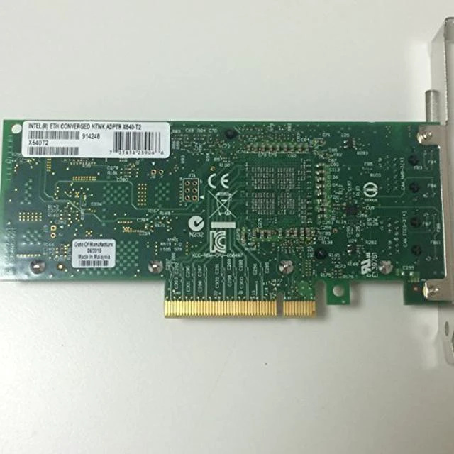 Alt view image 5 of 5 - Intel Corp X540T2 Converged Network Adapt T2