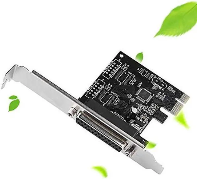 Alt view image 2 of 5 - PCI-E Parallel,PCIE to Parallel Port Card Print Port LPT PCI-E LPT Printer Card Adapter DB25,for Windows for MAC for Linux,Printer Converter Adapter Controller