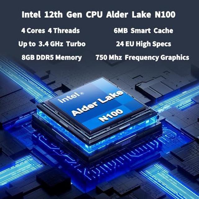 Mini PC N100 DDR NVME 16+256GB – LinkServe