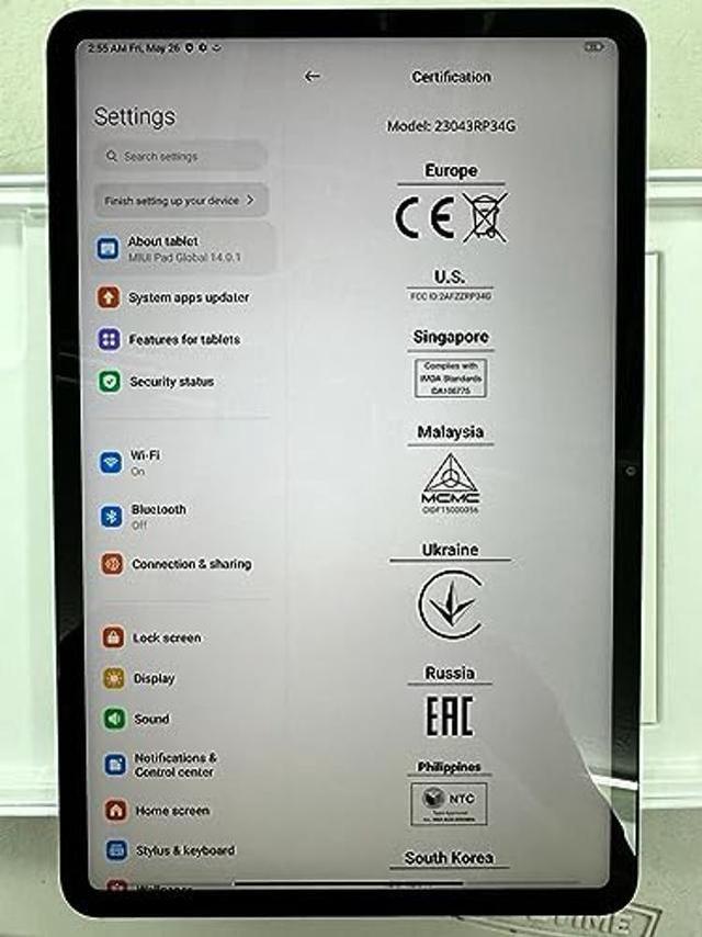 Xiaomi - Tablet Pad 6 - 11'' Multitáctil Lcd 144HZ. Qualcomm