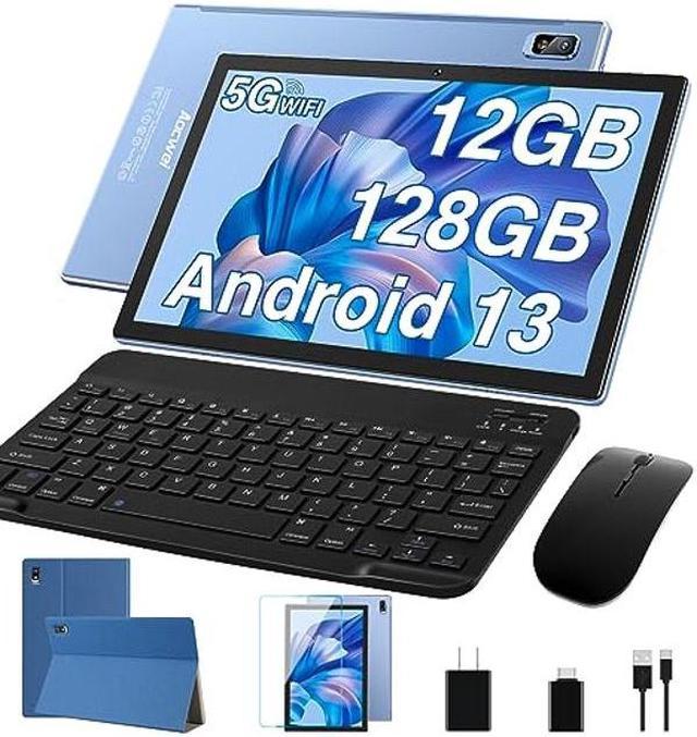 2023 Newest 10 Inch Tablet Android 13 Tablets with Keyboard, 12GB