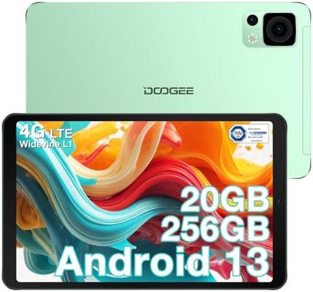 DOOGEE T20 Tablette avec Stylet 10,4 Pouces 2K HD, 15 Go + 256 Go (TF 1  to), Tablette Android 12 Batterie de 8300 mAh, Caméras 16MP + 8MP, 4