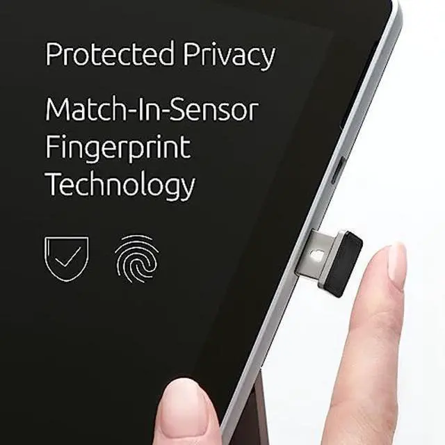 Alt view image 3 of 5 - Kensington VeriMark IT 2.0 USB-A Fingerprint Key - Windows Hello & Windows Hello for Business
