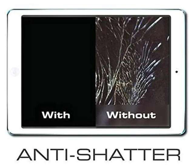 Alt view image 4 of 5 - MYGOFLIGHT ArmorGlas - Tempered Glass Screen Protector for iPad Mini 6 / Mini 7 A17 Pro - Anti-Glare, Anti-Reflection, Anti-Shatter, Scratch and Fingerprint Resistant, Bubble-Free, Easy Install