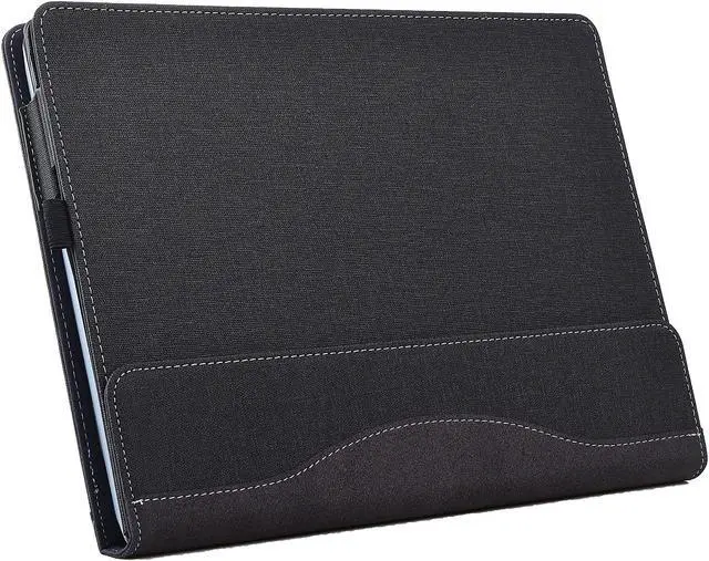 Alt view image 4 of 5 - Laptop Cover Case for Microsoft Surface Laptop Go 3 2023 12.4-inch,Compatible for Laptop Go 2 &Laptop GO Special-PurposeAnti Falling with Bracket(Black)