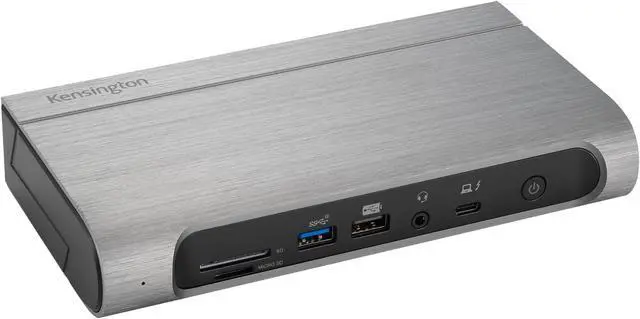 Main image of Kensington SD5800T Thunderbolt 4 and USB4 Quad 4K Display Docking Station, 100W Charging, 2 x HDMI, 2 x DP, 2.5G Ethernet, Card Readers, for Windows/MacOS (K32856NA)