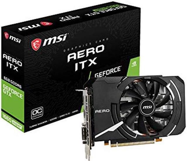 MSI GeForce GTX 1660 Super Aero ITX OC NVIDIA 6GB GDDR6 Graphics