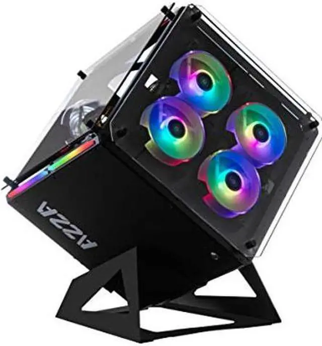 Azza Cube 802 Full-Tower Black - Computer Case (Full-Tower, PC
