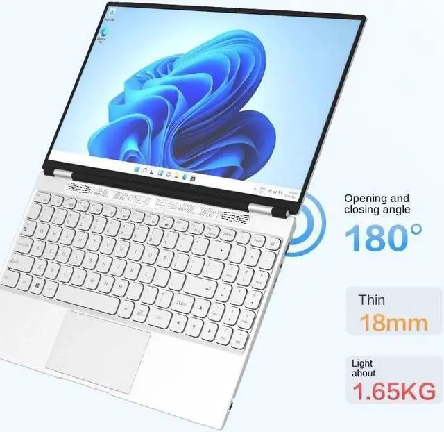 Alt view image 3 of 4 - Trion Horizon | 15.6" FHD Laptop with Intel Quad Core 2.9Ghz Intel Celeron-N5105 |16GB DDR4 | 512GB SSD Intel HD Graphics Windows 11 - Silver