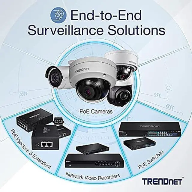 Alt view image 3 of 5 - TRENDnet 2-Port Industrial Outdoor Gigabit UPoE Extender, Extends 100m- Total Distance Up to 200m (656'), Supports PoE (15.4W), PoE+(30W), UPoE(60W), IP67 Housing, TI-EU120, Black