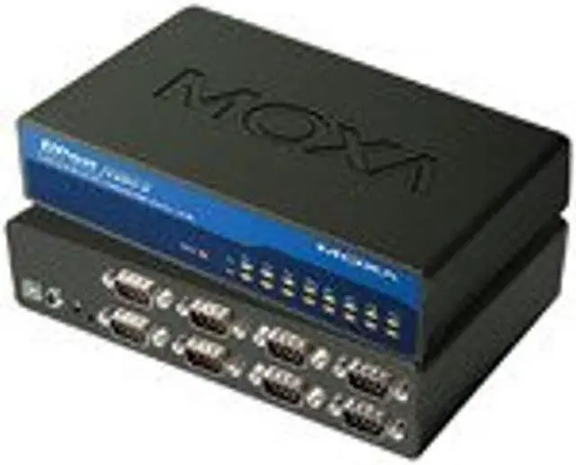 Main image of Moxa UPort 1610-8 USB to 8-Port RS-232 Serial Hub, USB 2.0 hi-Speed, 921.6Kbps, 15KV ESD Protection