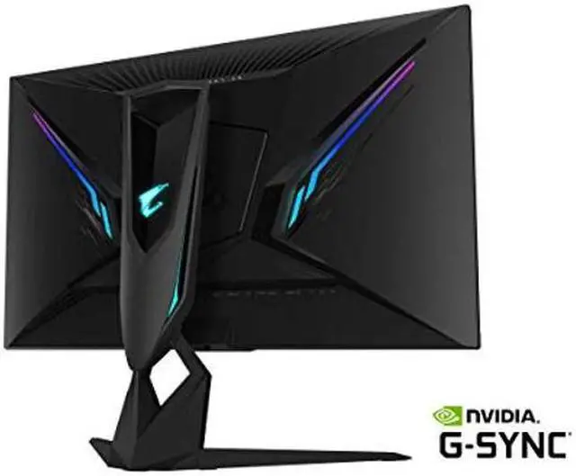 Alt view image 5 of 5 - Gigabyte AORUS FI32Q 32" 165Hz 1440p HBR3,NVIDIA G-SYNC Compatible,Exclusive Built-in ANC, -KVM, 2560x1440 Display,1ms Response Time,HDR, 94% DCI-P3,1x DisplayPort 1.4,2x HDMI 2.0,2x USB 3.0,1x USB C