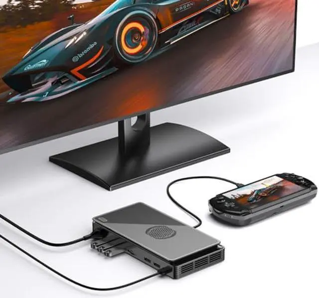 Alt view image 2 of 5 - GPD G1 eGPU 2024 Graphic Card Dock Expansion Card with Radeon RX 7600M XT 8GB GDDR6 RDNA3.0 6nm 8GB GDDR6 Oculink SFF-8612 Thunderbolt connectivity