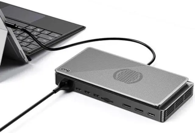 Alt view image 4 of 5 - GPD G1 eGPU 2024 Graphic Card Dock Expansion Card with Radeon RX 7600M XT 8GB GDDR6 RDNA3.0 6nm 8GB GDDR6 Oculink SFF-8612 Thunderbolt connectivity