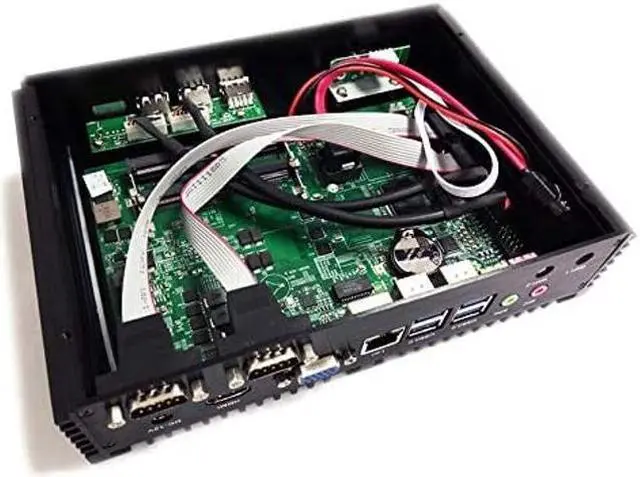 Alt view image 5 of 5 - KINGDEL Mini Desktop Computer, Fanless Mini PC with i7 11th Gen. CPU 16GB RAM, 512GB NVMe SSD, 4K 4096x2304, HD Port, 2xCOM, WF 6E+BT 5.3