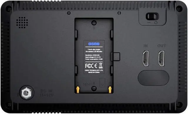 Alt view image 3 of 5 - osee T7 7inch Upgraded Version 3000 Nits Ultra Bright Daylight Viewable FHD DSLR Camera Field Monitor 3D LUT HDR 4K HDMI Input & Output Including Ball Head Power Adaptor and D-tap Cable