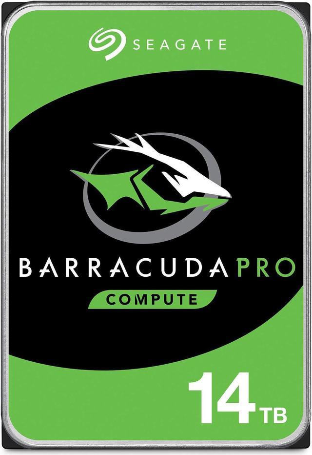 Seagate BarraCuda Pro Performance Internal Hard Drive SATA HDD 14TB 6GB/s  256MB Cache 3.5-Inch - Frustration Free Packaging (ST14000DM001) -  Newegg.com