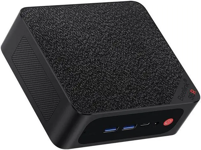 Main image of Beelink 8-Core AMD Ryzen 7 5800H Mini PC SER5 MAX |16GB DDR4|500GB NVMe M.2 SSD|Triple Display 4K@60Hz Output,Wi-Fi 6|RJ45 |Bluetooth 5.2|W-11 Gaming Office Mini Computer