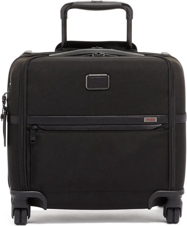 Main image of TUMI - Alpha Compact 4 Wheeled Brief - Laptop Bag for Commuting & Travel - Rolling Briefcase & Computer Bag - Use as Carry On