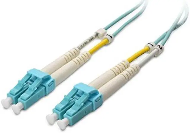 Main image of Cable Matters 40Gb OFNP Plenum Rated Multimode Duplex 50/125 OM4 Fiber Cable, LC to LC Fiber Optic Cable - 65.6ft / 20m