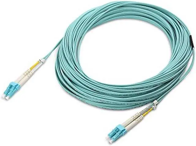 Alt view image 2 of 4 - Cable Matters 40Gb OFNP Plenum Rated Multimode Duplex 50/125 OM4 Fiber Cable, LC to LC Fiber Optic Cable - 65.6ft / 20m