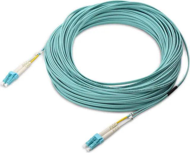 Alt view image 2 of 4 - Cable Matters 40Gb OFNP Plenum Rated Multimode Duplex 50/125 OM4 Fiber Cable, LC to LC Fiber Optic Cable - 98.4ft / 30m