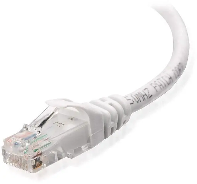 Alt view image 3 of 5 - Cable Matters 1-Pack Snagless Long Cat6 Ethernet Cable (Cat6 Cable, Cat 6 Cable) in White 100 ft & 200-Pack Nail-in Cable Clips Cord Organizer