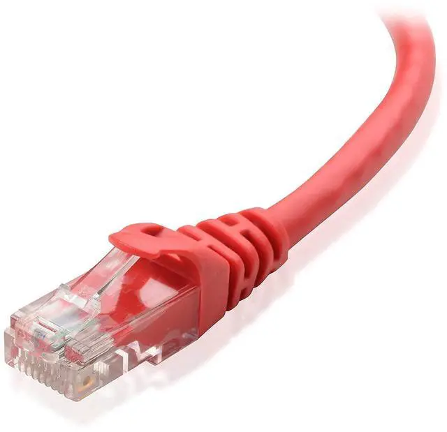 Alt view image 3 of 5 - Cable Matters 5-Pack 3-Foot Cat6 Snagless Ethernet Patch Cable in Red & 5-Foot Cat6A (SSTP, SFTP) Shielded Ethernet Cable in Black
