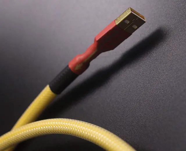 Alt view image 3 of 4 - YB-Y1 HiFi HighQuality, 4N OFC USB2.0 A to B Digital Audio DAC Cable, Professional USB 2.0 Cable, YB-Y1 (0.5M/1.6ft)