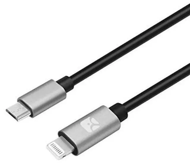 Alt view image 3 of 3 - iOS 17 to MicroUSB OTG Cable Compatible with Shure MV5, MV51, MV88+ and Mvi (AMV-LTG15), Motiv Products, 1.5m 5feet, for iPhone 14 13 12 Mini Pro Max,11, Xs Xr, New SE 8, AMV-LTG15 Replacement