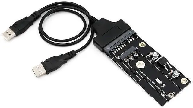 Main image of Mustpoint 20+6 Pin SSD to SATA 2.5 or USB Adapter with USB 2.0 Cable for Thinkpad Lenovo X1 Carbon