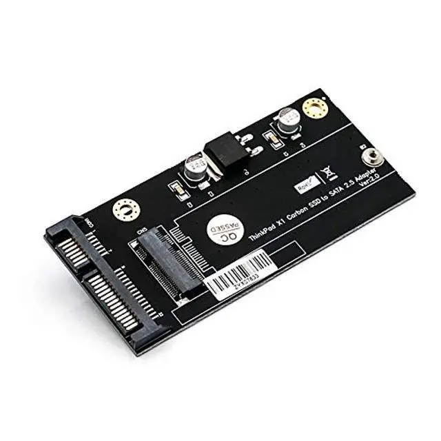 Alt view image 3 of 4 - Mustpoint 20+6 Pin SSD to SATA 2.5 or USB Adapter with USB 2.0 Cable for Thinkpad Lenovo X1 Carbon