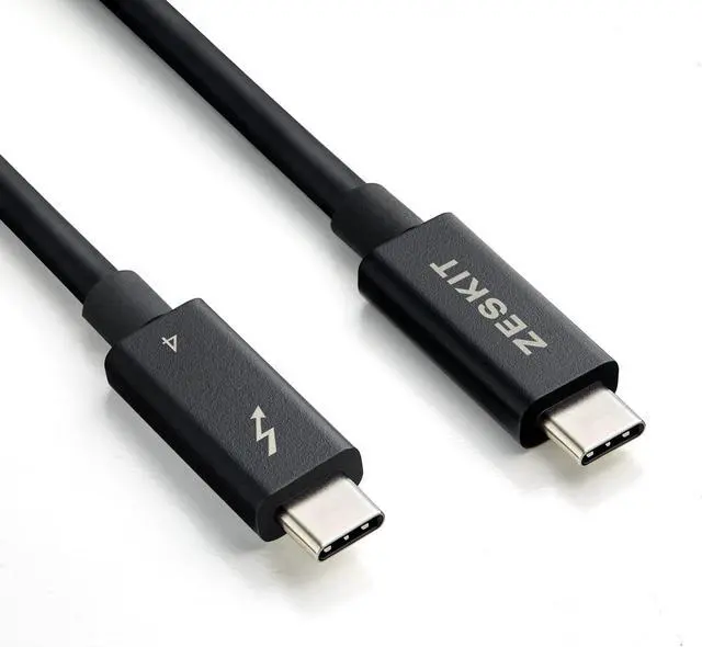 Alt view image 4 of 4 - Zeskit Certified Thunderbolt 4 Cable 40Gbps 100W Active 1.5m